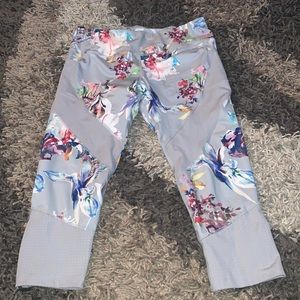 Avia floral leggings size XL good cond